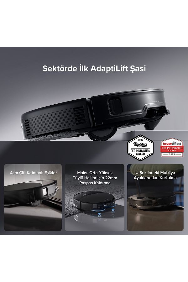 Roborock Saros 10R Akıllı Robot Süpürge - Görsel 3
