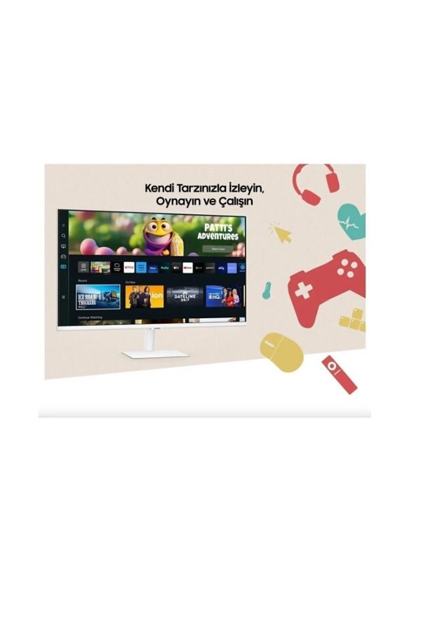 Samsung M5 Serisi 32" 4 Ms 60 Hz Full Hd Va Led Akıllı Monitör-televizyon - Görsel 3