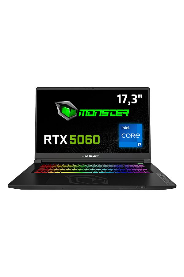 MONSTER Tulpar T7 V26.2.4 Intel Core I7 13620h 16gb Ram 1tb Ssd Rtx 5060 Freedos 17,3" Fhd 144 Hz