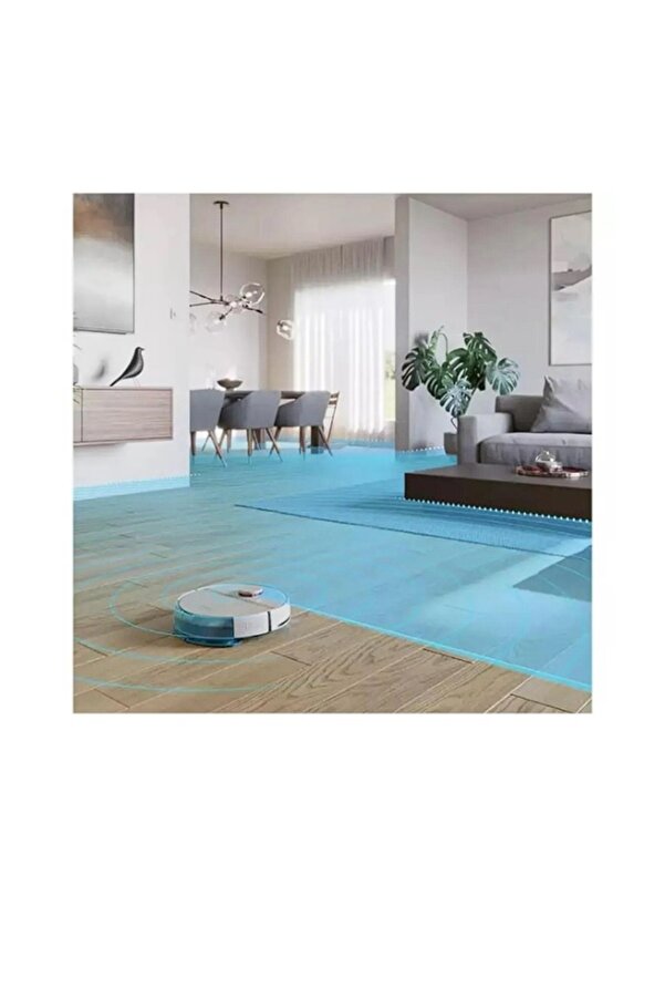 Philips Homerun-7000 Serisi Aqua Islak ve Kuru Titreşimli Premium Robot Süpürge Beyaz-Gold - Görsel 3