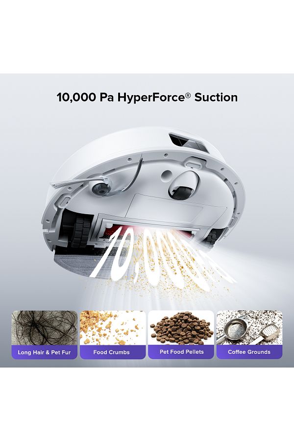 Roborock S8 Pro Plus Akıllı Robot Süpürge - Beyaz - Görsel 3