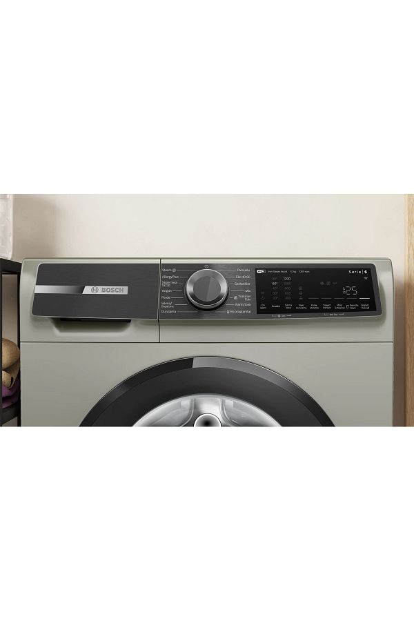 Bosch WGK252ZXTR 10 Kg 1200 Devir Serie 6 Gri Çamaşır Makinesi - Görsel 2