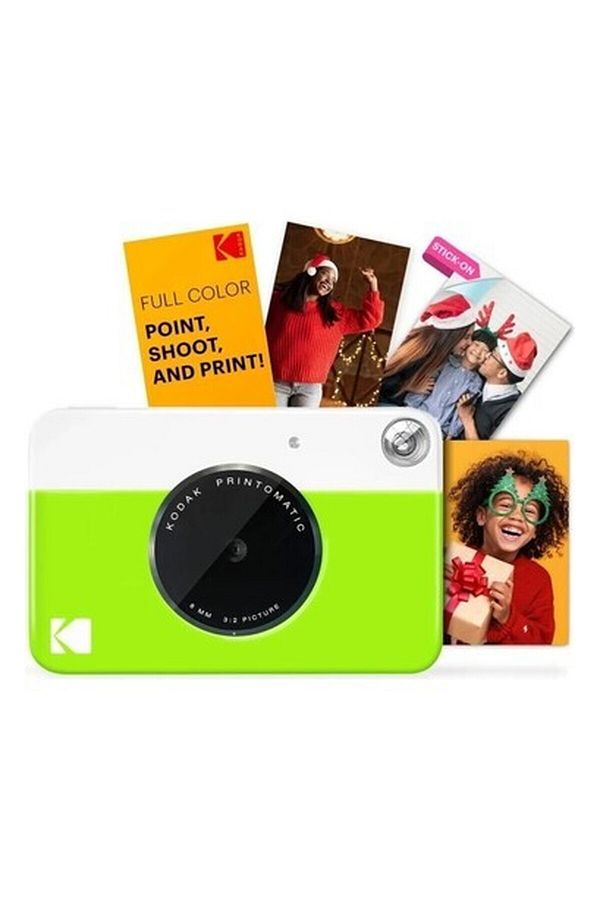 Kodak Printomatic Tam Renkli Anında Baskı Dijital Fotoğraf Makinesi Yeşil Fotoğraf Makinesi - Görsel 2