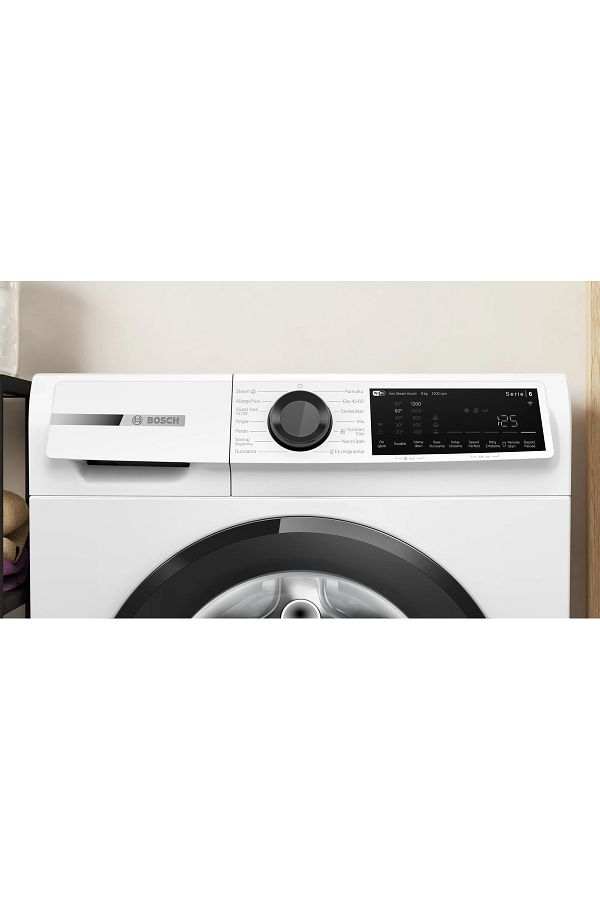 Bosch WGK242Z0TR 9 Kg 1200 Devir Serie 6 Beyaz Çamaşır Makinesi - Görsel 2