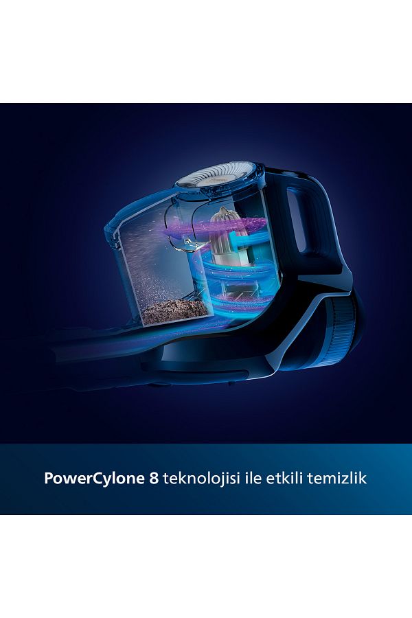 Philips Speedpro Max Xc7043/01 25.2 V Dikey Şarjlı Süpürge - Görsel 6