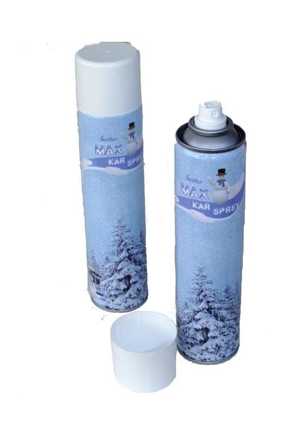 2 Adet Eriyen Kar Spreyi 300 ml  Kar Köpüğü Çam Ağacı İçin