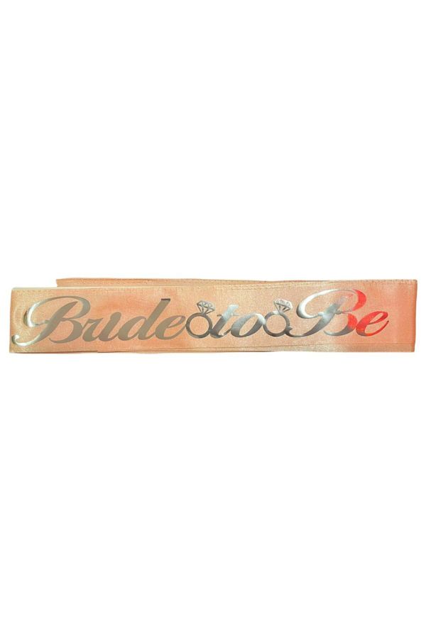 Bride To Be Rose Gold Kuşak