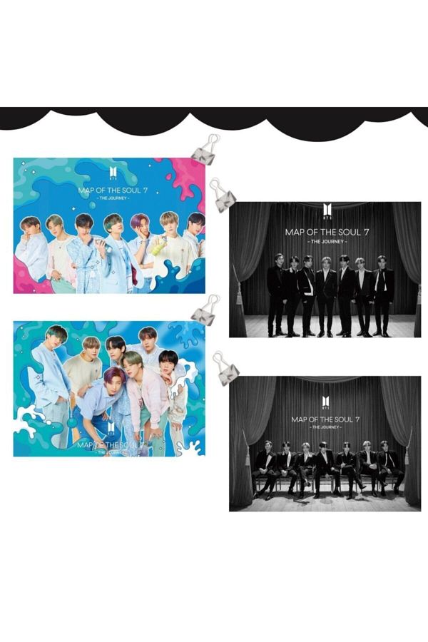 Bts '' Mots:7 The Journey '' Poster Set