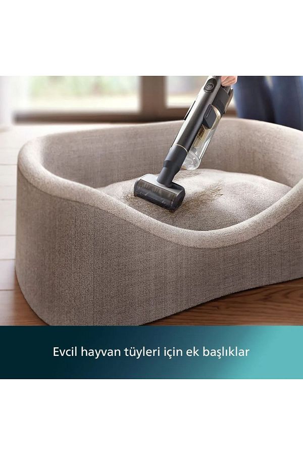 Philips 7000 Serisi Xc7057/01 Islak Kuru Şarjlı Dikey Süpürge - Görsel 4