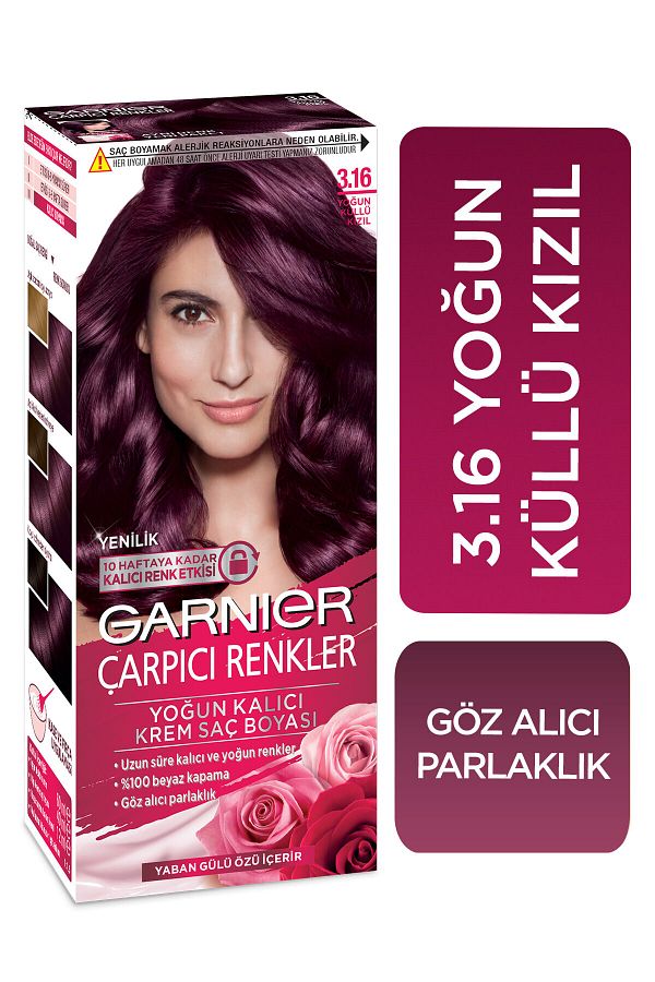 Çarpıcı Renkler 3.16 Yoğun Küllü Kızıl