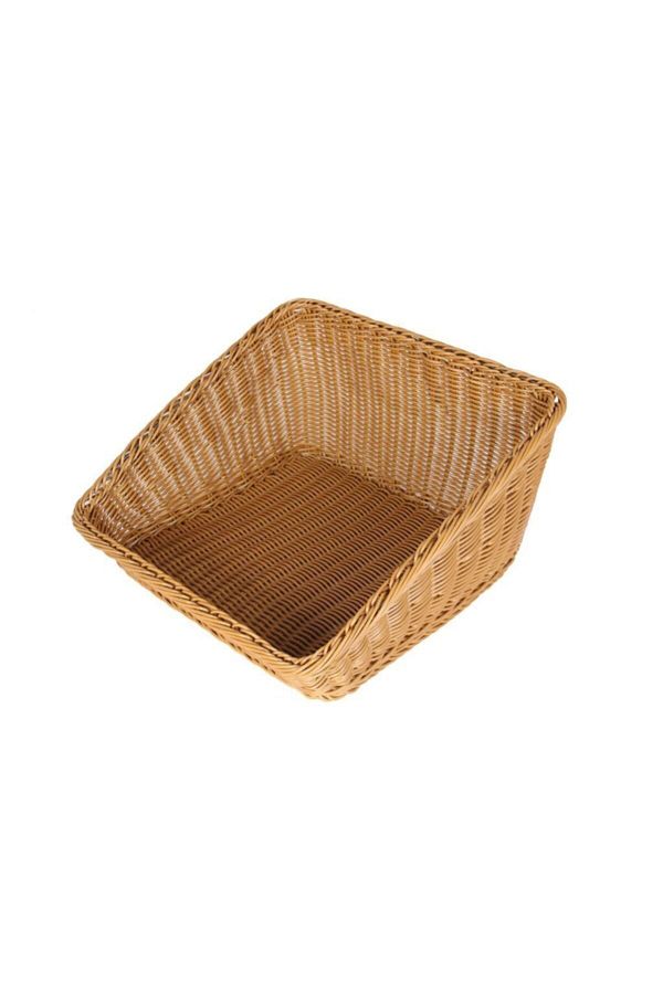 Ekmek Sepeti Eğimli Plastik 43x43x10/24 Cm