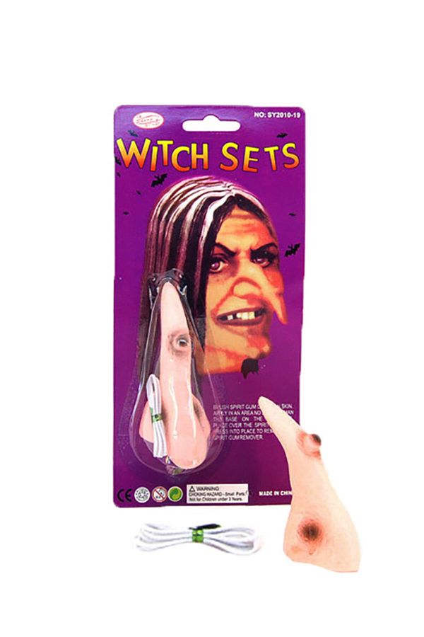 1 Adet Halloween Cadı Burnu