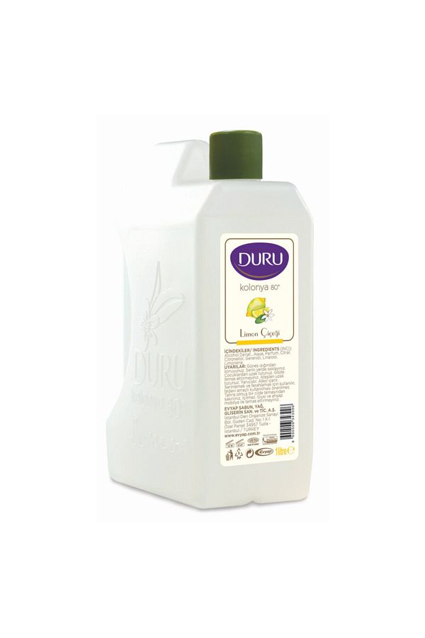 Limon Kolonya Bidon 80 Derece 1lt