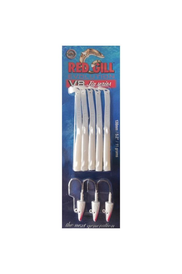 V8 Evolution Jig Serisi 130 Mm 11 gr - Silver Peal Silikon Yem Hobimexpress