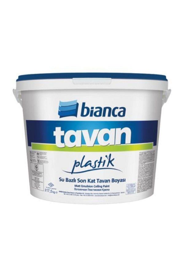 Tavan Plastik Boyası 17,50 Kg Beksu Boya Kimya