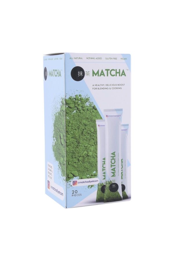 Matcha Maça Premium Japanese Detox Antioxidant Burner Bitki Çayı 20*10 Gr