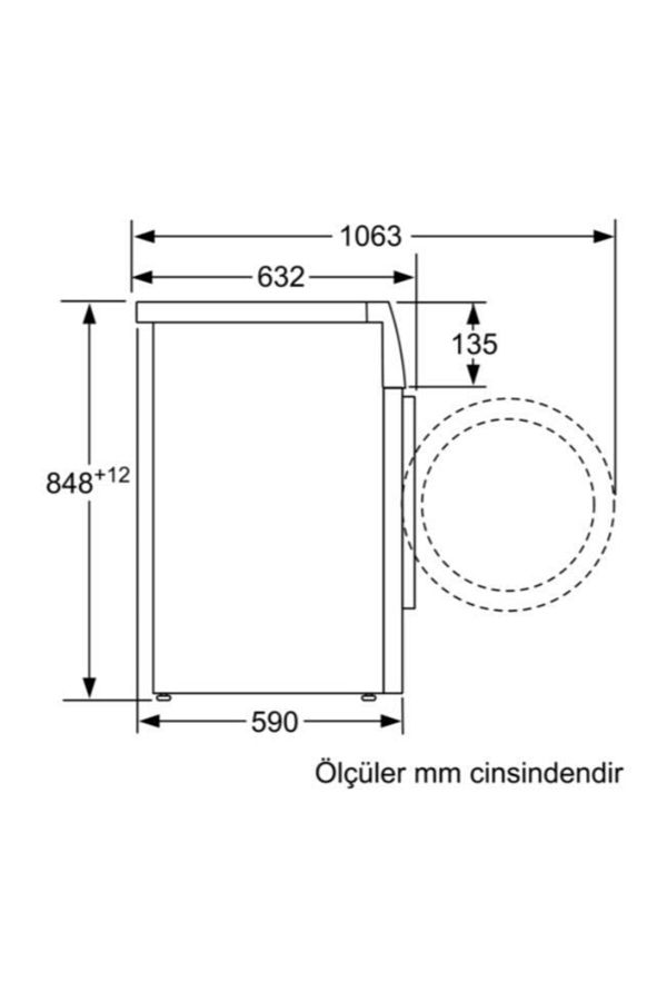 Bosch Wal28ph0tr A+++ 10 Kg 1400 Devir Beyaz Çamaşır Makinesi - Görsel 8