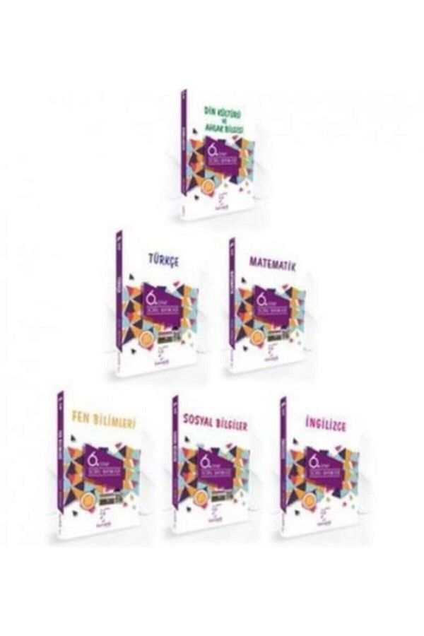 6.sınıf Soru Bankası Seti 6 Kitap