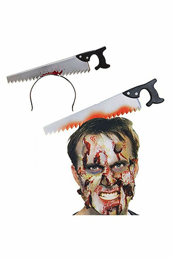 Cadılar Bayramı-halloween Kanlı Testere Taç