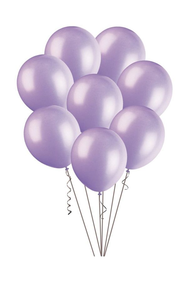 Lila Balon 12 Inç 10 Adet