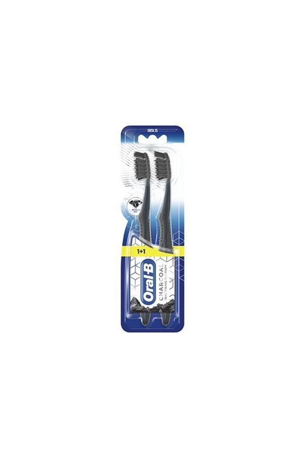 Whitening Therapy Charcoal Diş Fırçası Orta 2'li