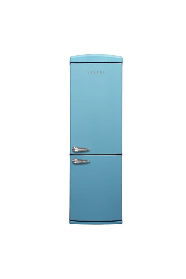 VESTEL Retro Nfk37101 Düş Mavisi No-frost Buzdolabı
