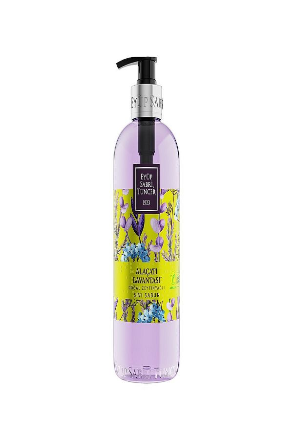 Doğal Zeytinyağlı Alaçatı Lavantası Sıvı Sabun 500 ml