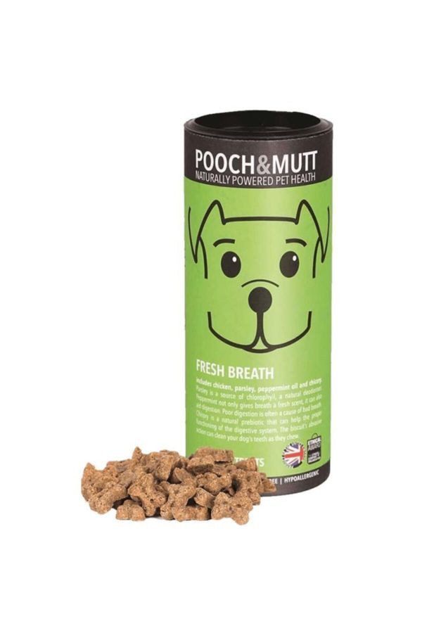 Pooch Mutt Fresh Breath Ağız Kokusu Önleyici Köpek Ödülü 125 Gr
