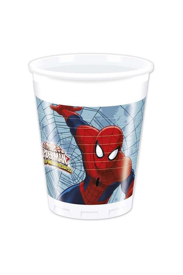 Spiderman Plastik Bardak 8 Li 200cc