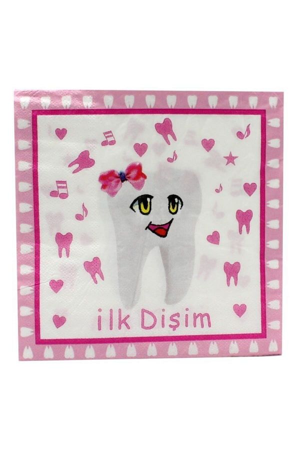 Ilk Dişim Pembe Peçete