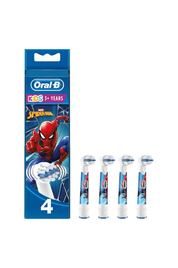 Diş Fırçası Yedek Başlığı Marvel Spiderman 4'lü