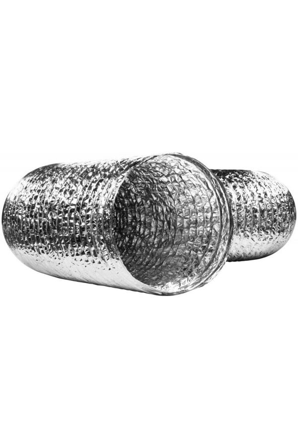 112mm Alüminyum Flexible Hava Kanalı Esnek Boru Alu.70 Izolesiz