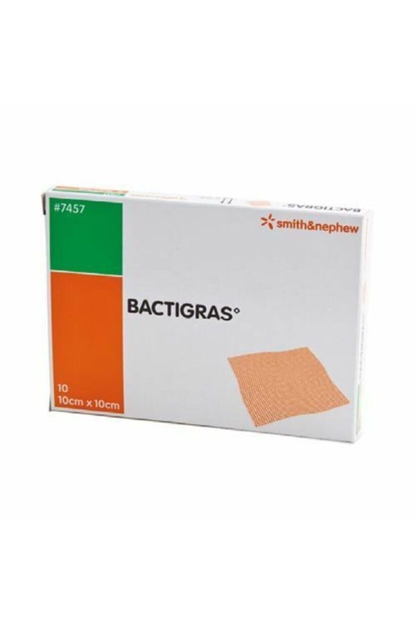 Bactigrass Antiseptik Tül Gras Sargı 10cm X 10cm 10 Adet
