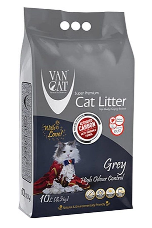 Van-cat Aktif Karbonlu Süper Topaklanan Kedi Kumu 10 Lt