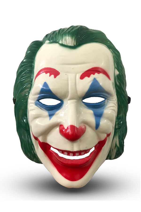 Joker Maske Yetişkin Halloween Parti Maskesi 1 Adet Cadılar Bayramı Korkunç Maske