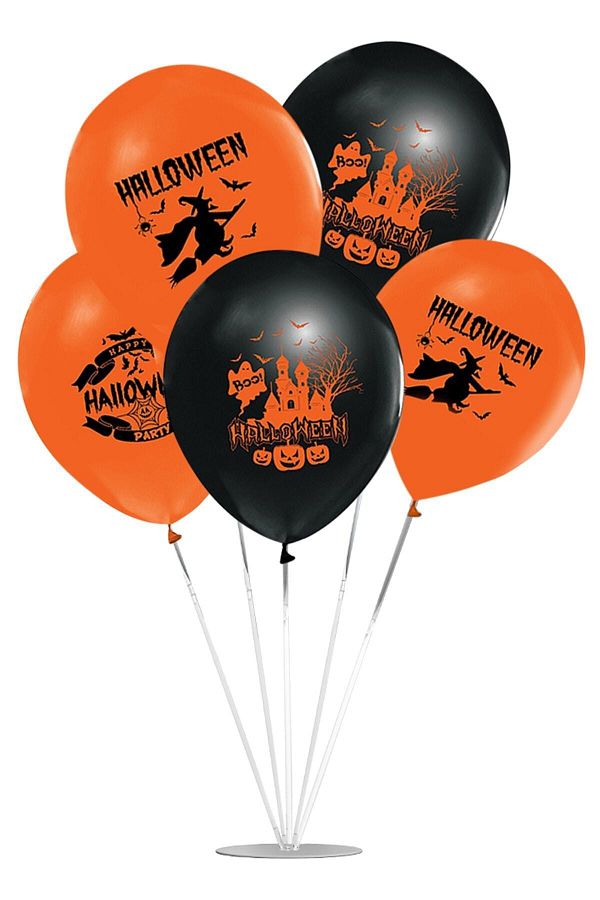 Halloween Balonlu Stand Set 7'li