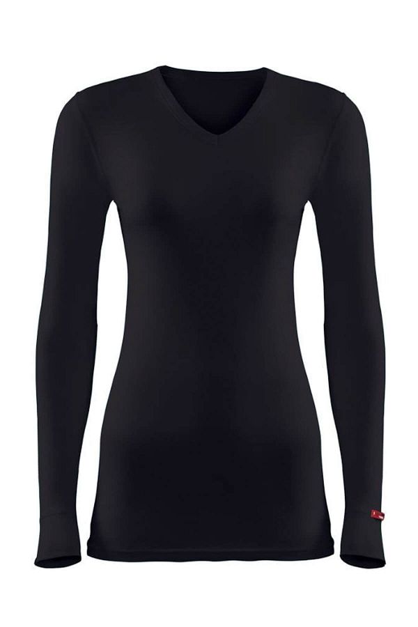 Kadın Siyah 2. Seviye Termal T-shirt 1257