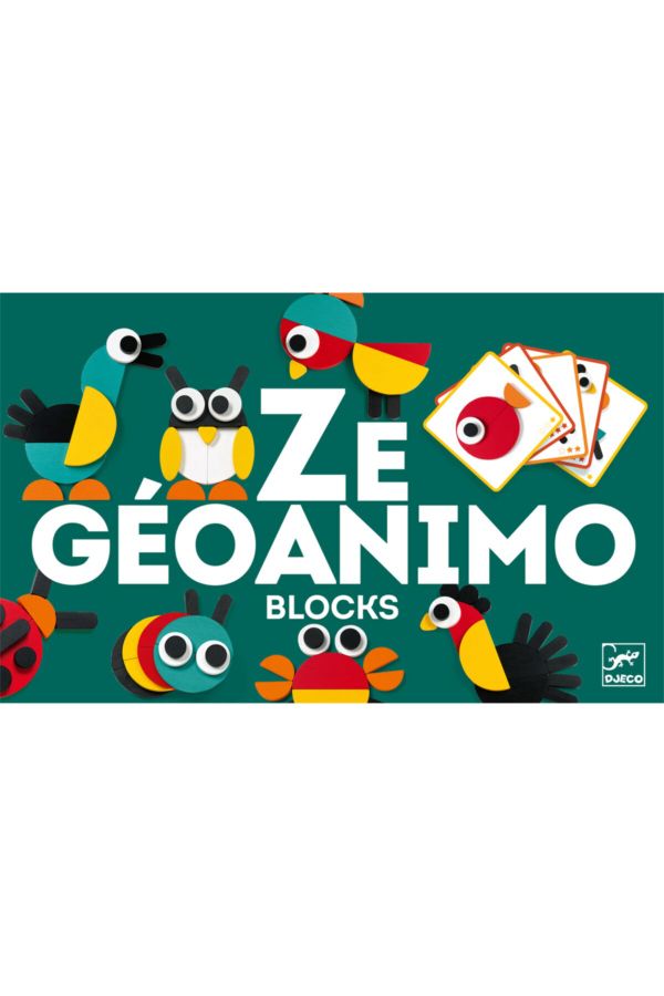 Ze Geoanimo - Yaratıcılık, Dikkat Ve Algılama Oyunu 2+ Yaş