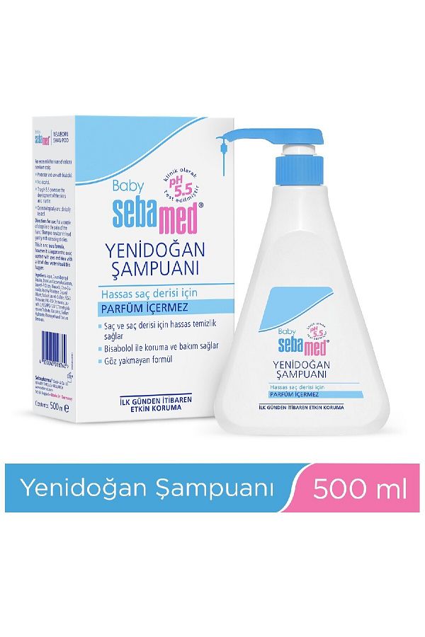 Bebek Yenidoğan Şampuanı 500 Ml