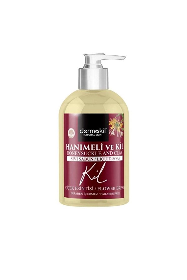 Natural Skin Hanımeli Ve Killi Çiçek Esintisi Sıvı Sabun 500 Ml