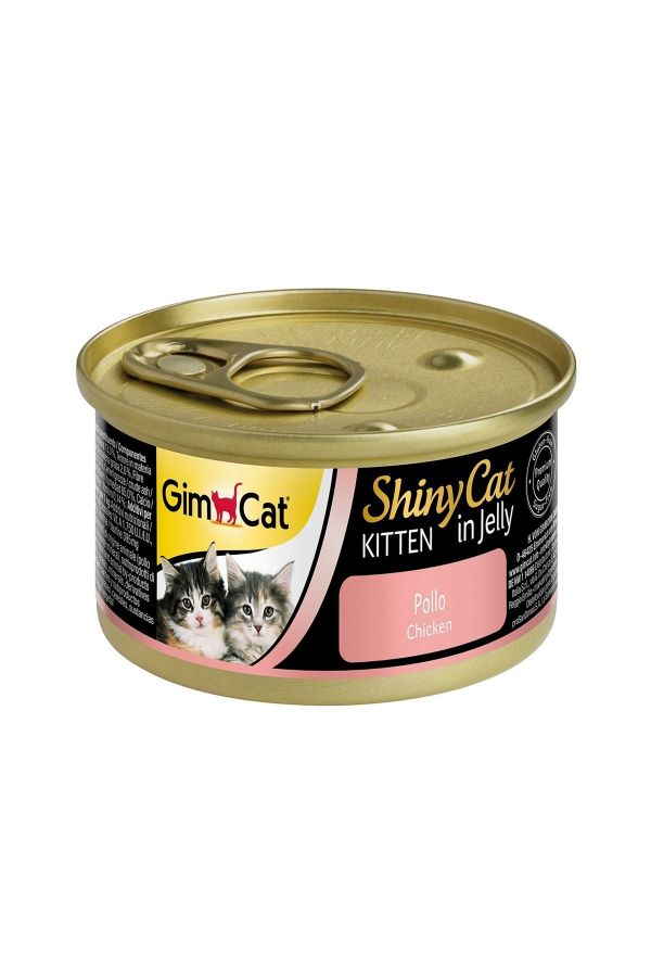 Gimcat Shiny Cat Tavuklu Yavru Kedi Konservesi 70 gr