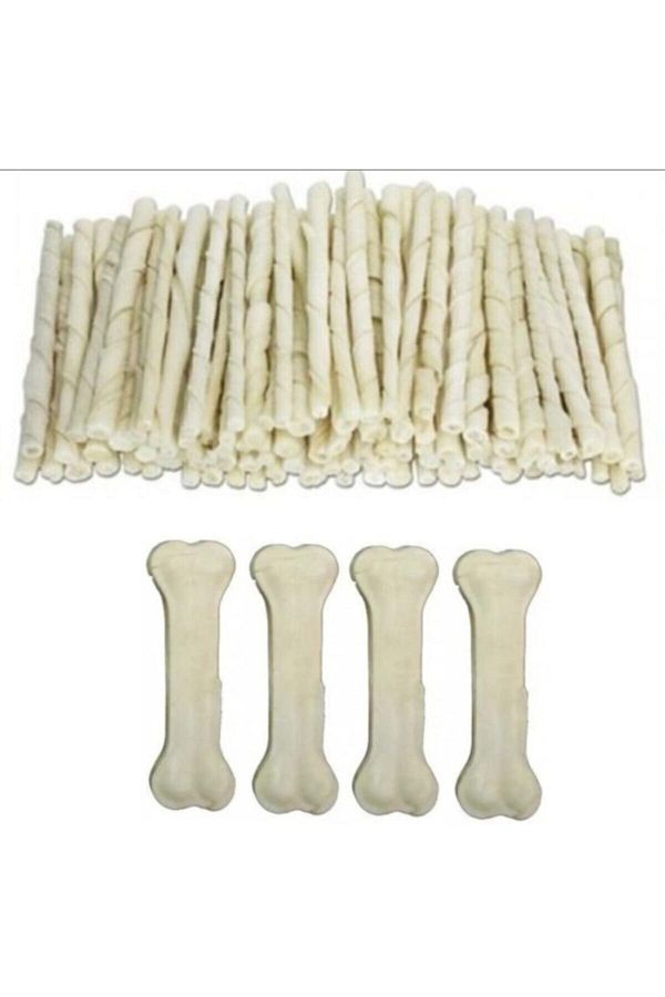 Burgu Kemik 25 Li Ve Press Kemik 12.5 Cm 4 Lü