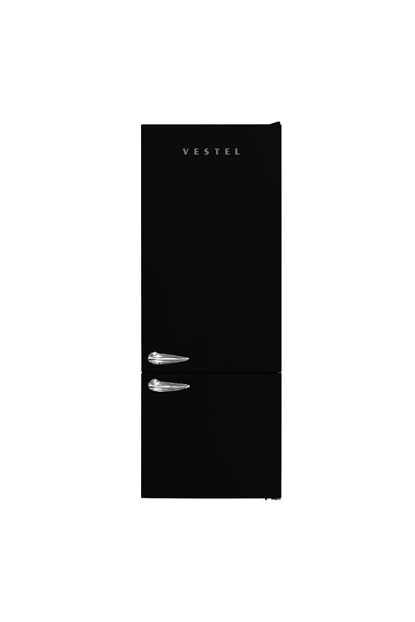 VESTEL Retro Nfk52001 Siyah No-frost Buzdolabı