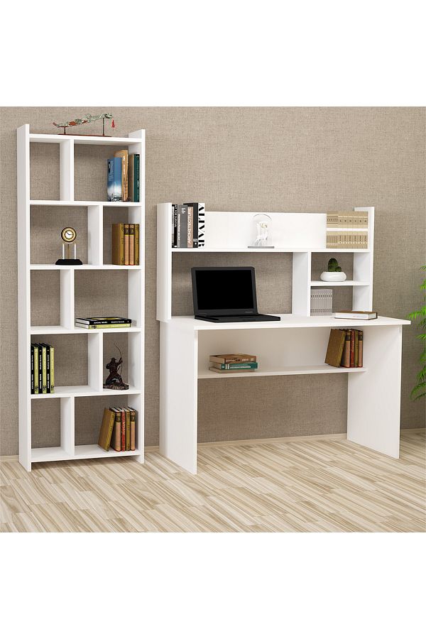 Decker Snow 120 Cm Çalışma Masası Takımı Dcs01