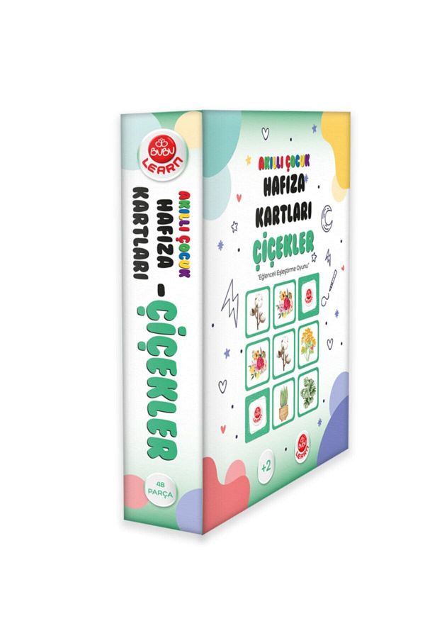 Akıllı Çocuk Gelişim Kartları (çiçekler) Sönmez Kitap Kırtasiye