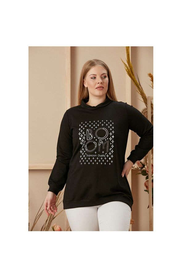 Büyük Beden Kadın  Sweatshirt