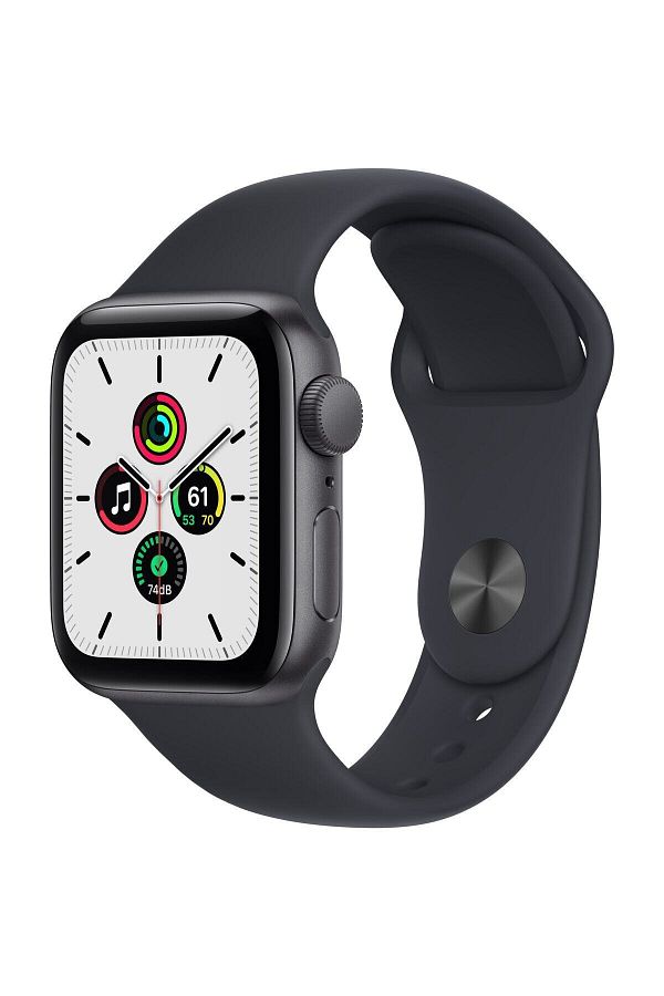 Apple Watch SE 40mm GPS Uzay Grisi Alüminyum Kasa ve Gece Yarısı Spor Kordon (Apple Türkiye Garantili)