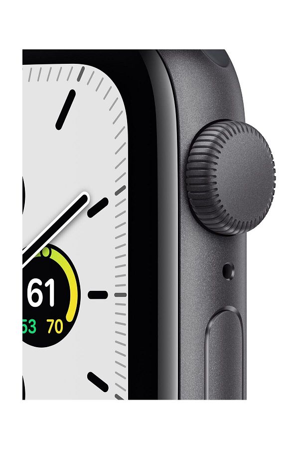 Apple Watch SE 40mm GPS Uzay Grisi Alüminyum Kasa ve Gece Yarısı Spor Kordon (Apple Türkiye Garantili) - Görsel 2