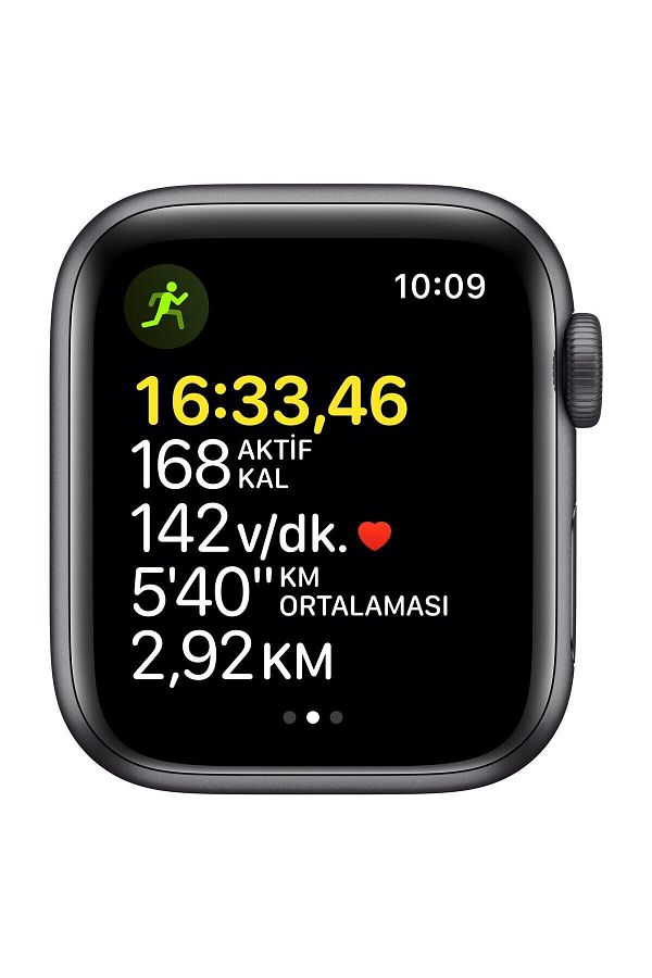 Apple Watch SE 40mm GPS Uzay Grisi Alüminyum Kasa ve Gece Yarısı Spor Kordon (Apple Türkiye Garantili) - Görsel 3