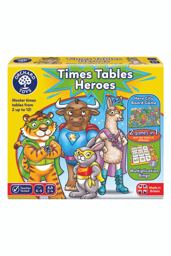 Times Tables Heroes (çarpım Tablosu Kahramanları) 101 6-9 Yaş